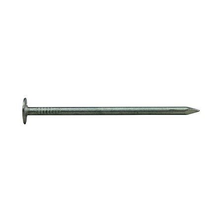 PRO-FIT Roofing Nail, 2-1/2 in L, 8D, Steel, Electro Galvanized Finish 0132155